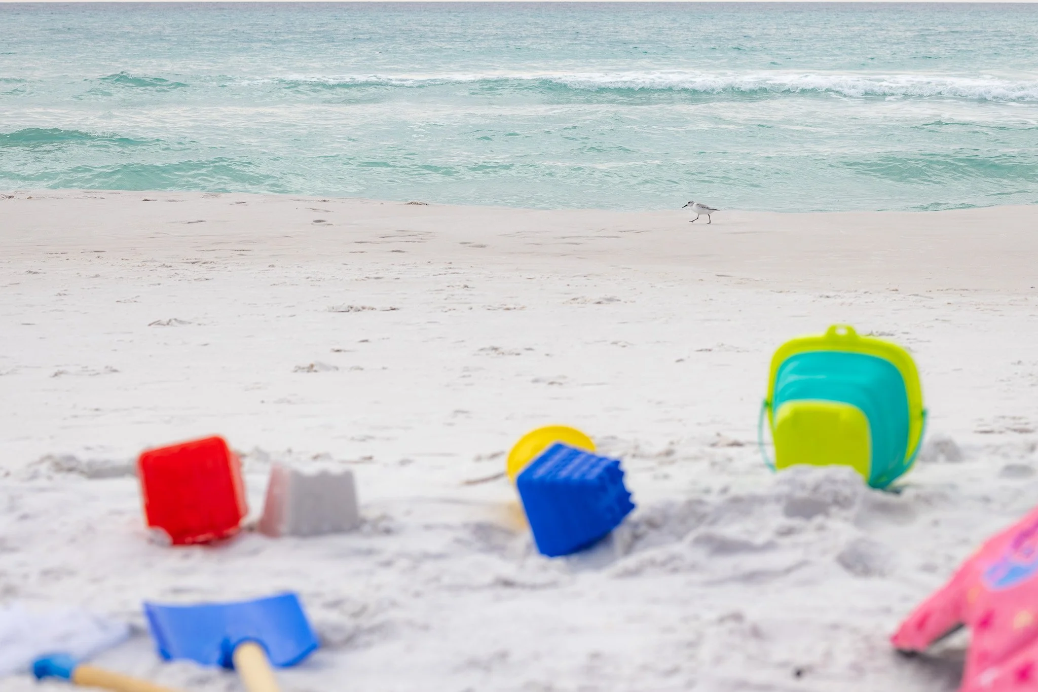 Ready for sandcastle duty.