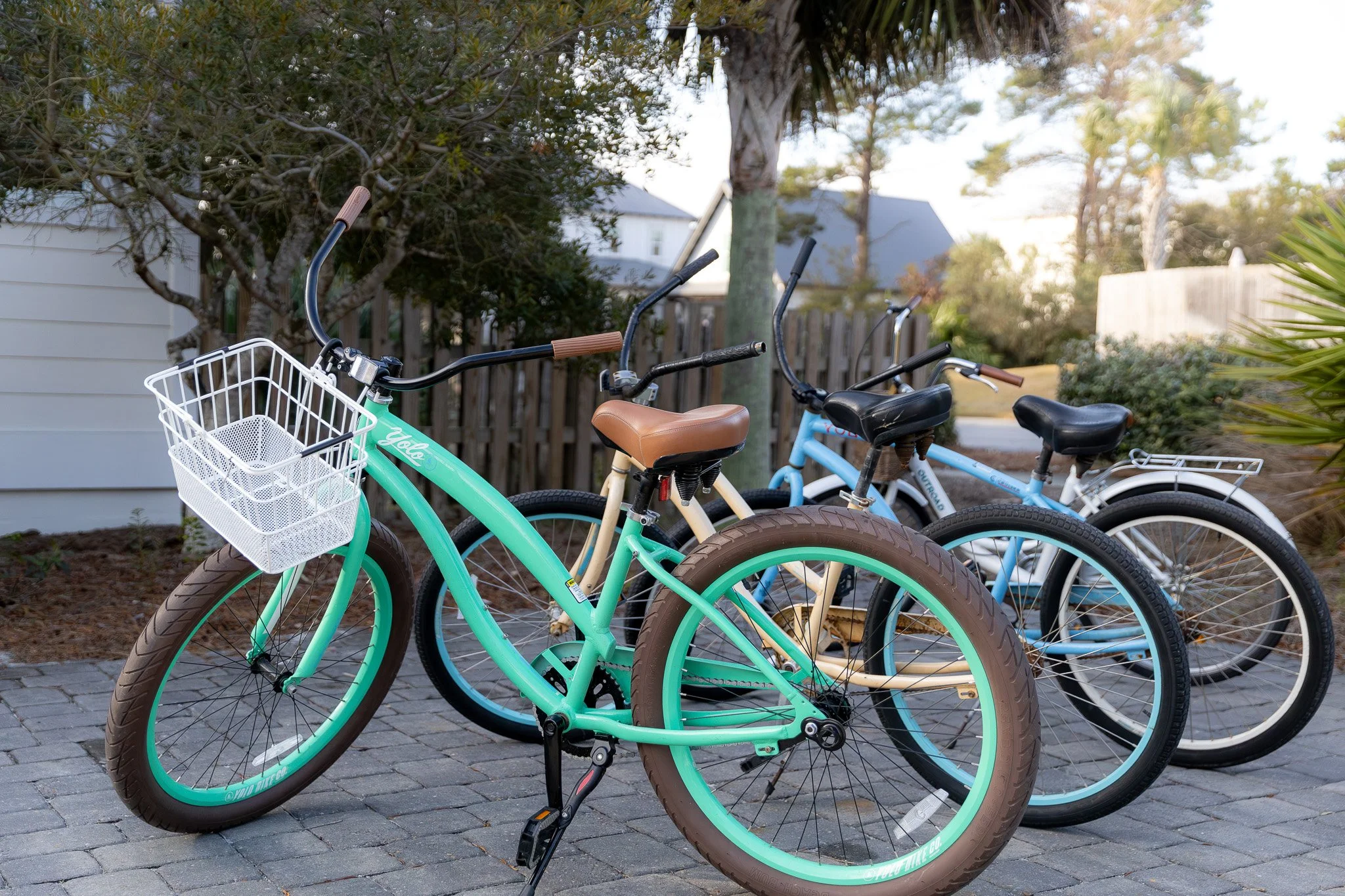 Two wheels, zero rush.