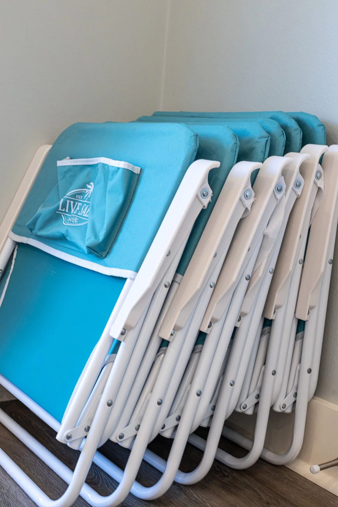 Backpack beach chairs, ready when you are.