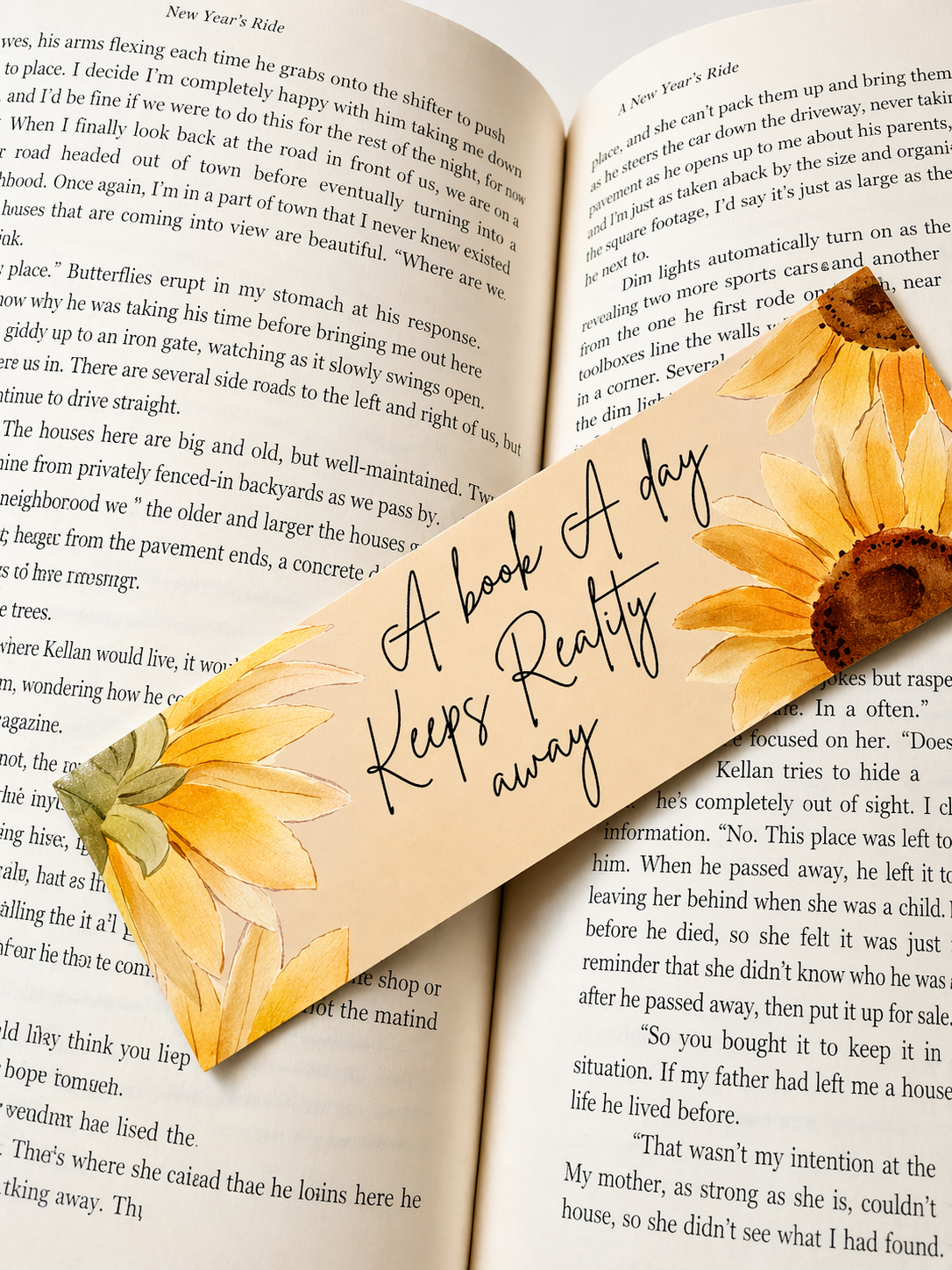 A Book A Day Bookmark