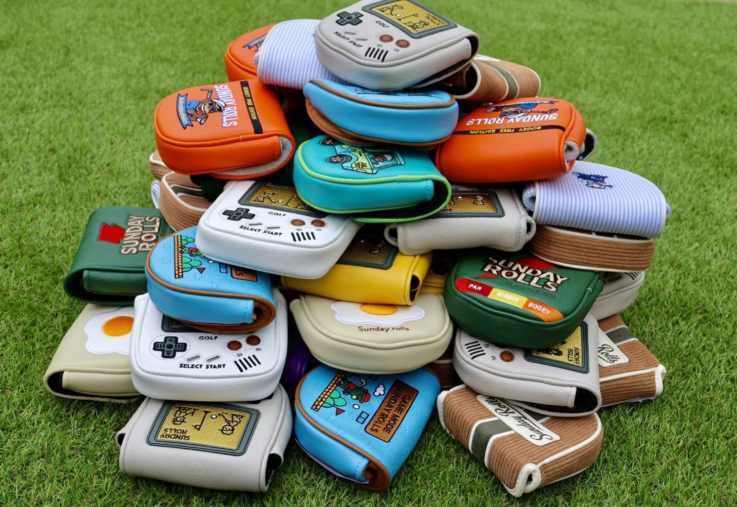 Center shafted headcovers