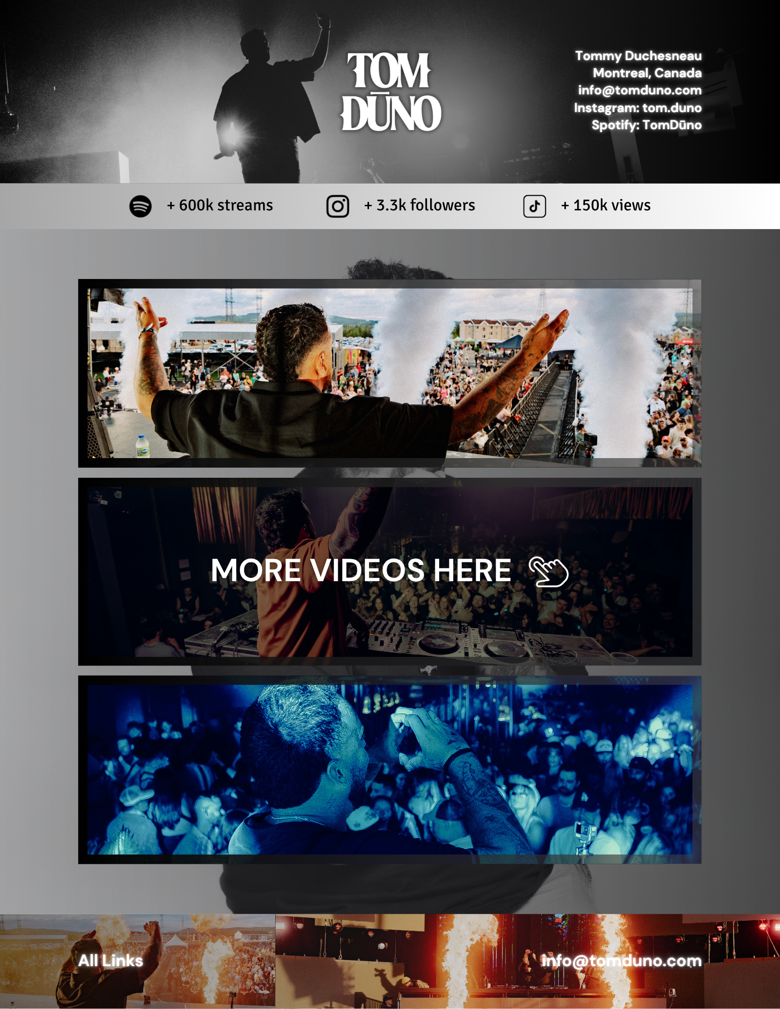 TomDūno — EPK page 4