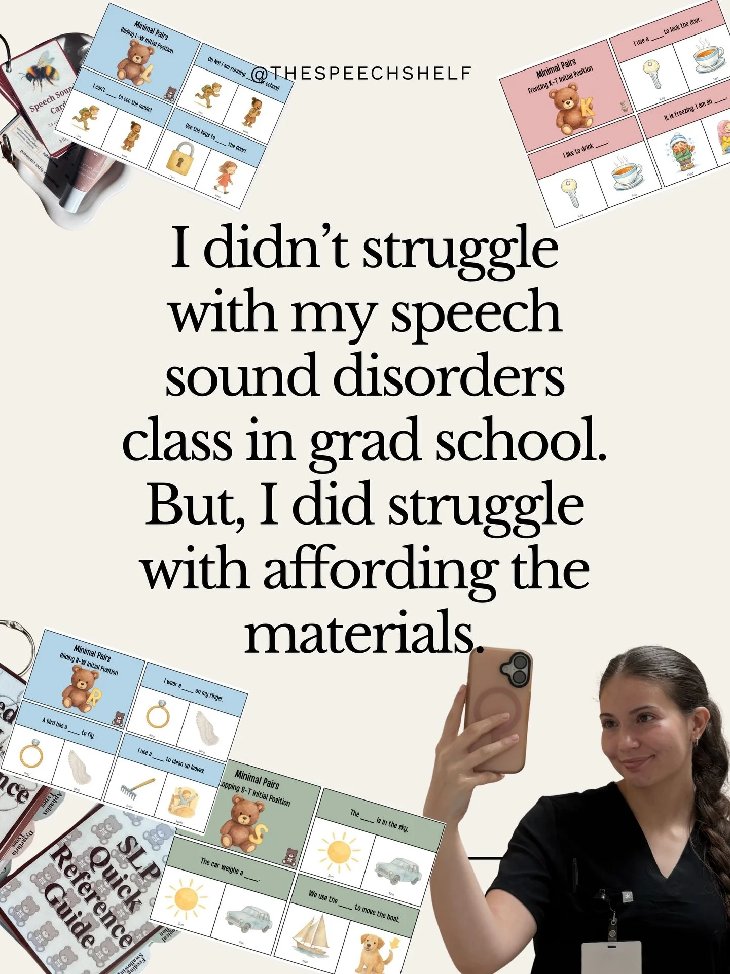 Hope you guys enjoy the new Minimal Pair Bear Set!

#slptobe #whquestions #quickreferenceguide #minimalpairs #slphandout slpgradstudent slpmaterials