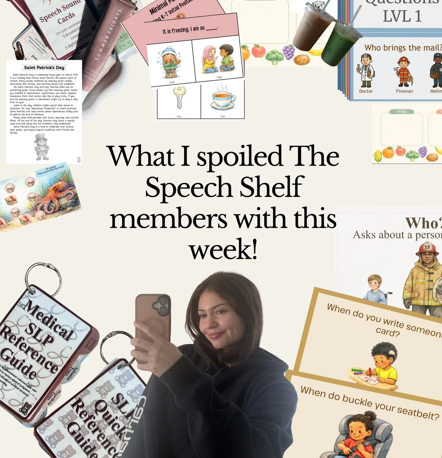 If you want any of these materials plus immediate access to 50+ and the new materials I add every week, link is in bio! 

#slptobe #whquestions #slpdigital #articmaterial #slphandout slpmaterials