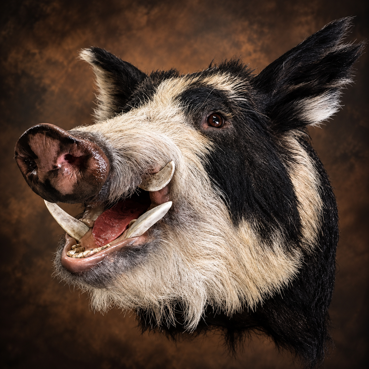 Boar-Hog-Pig should mount done by Illusions Taxidermy.
