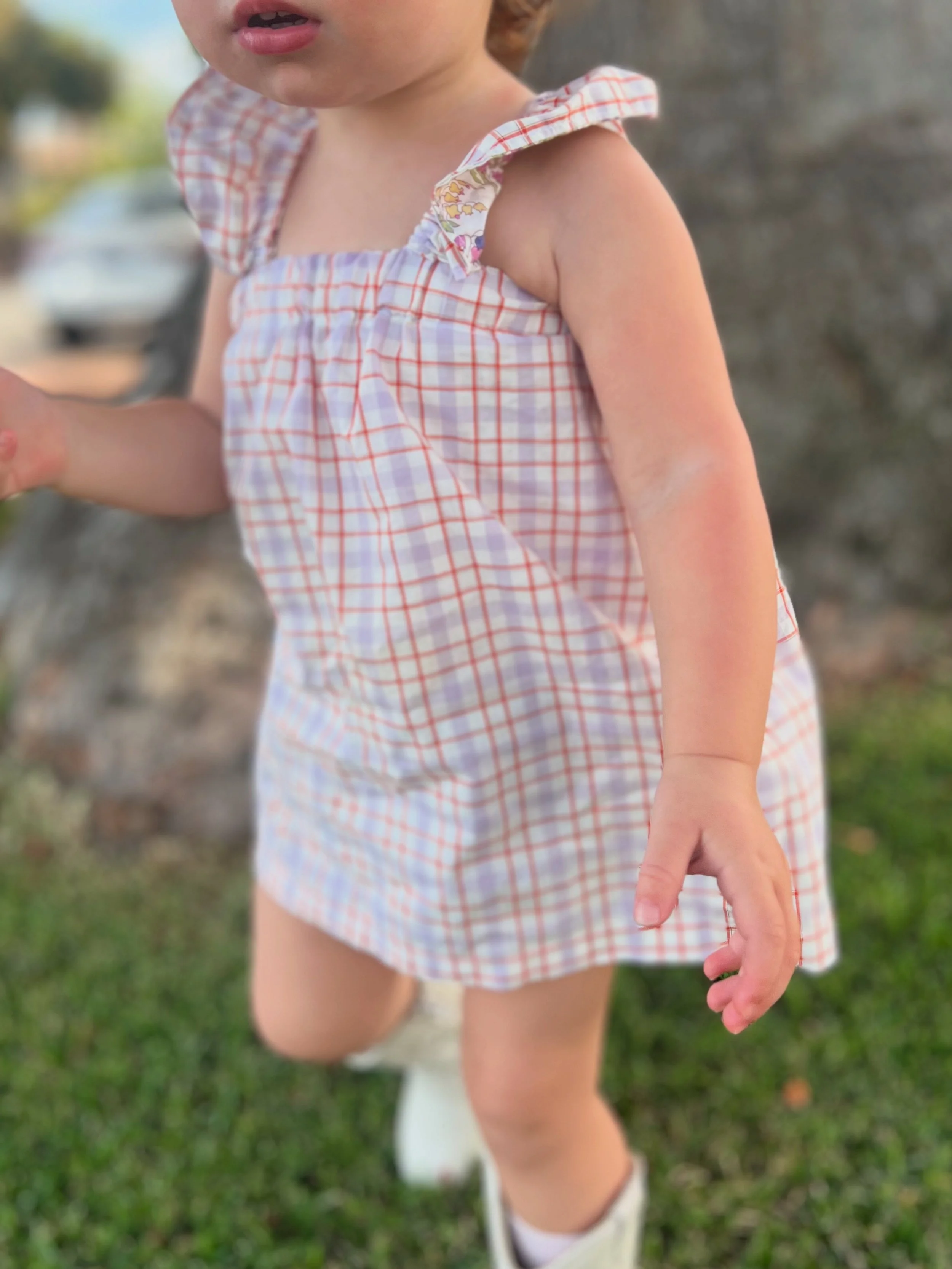 RUFFLE DRESS