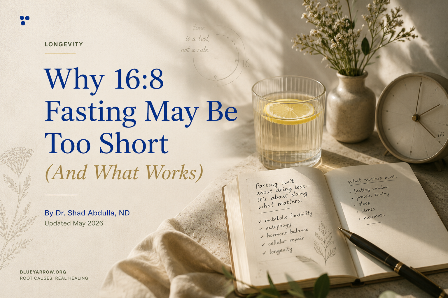 Why 16:8 Fasting May Be Too Short (And What Works)