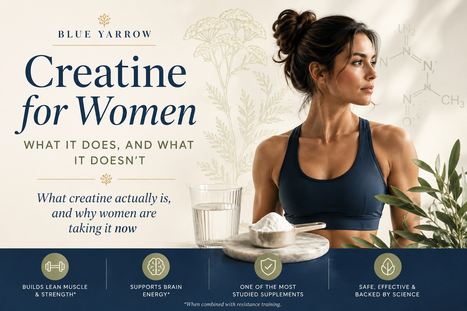 Creatine for Women: What It Does, and What It Doesn’t