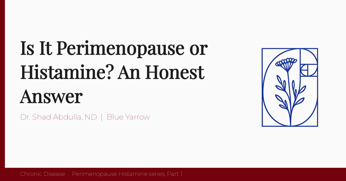 Is It Perimenopause or Histamine? An Honest Answer