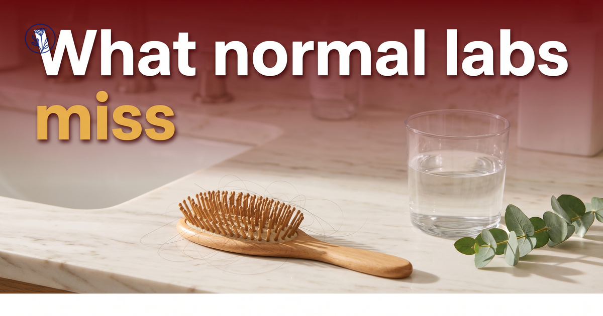 Normal Labs, Still Shedding: What “Normal” Misses