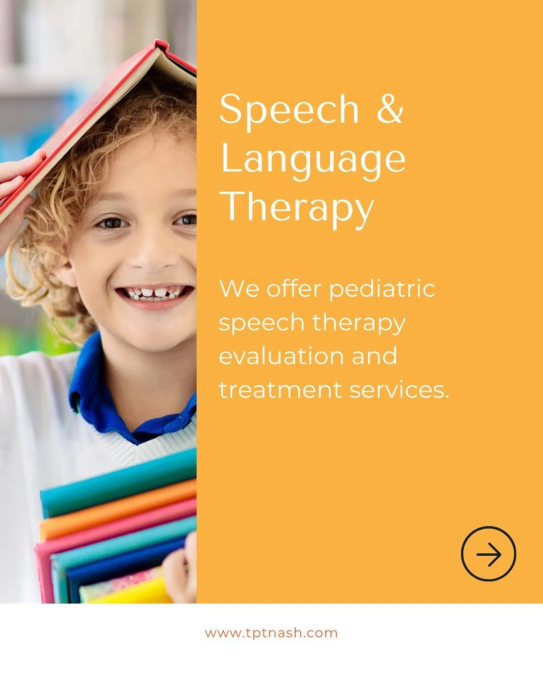 We provide child-led speech therapy for children across the Nashville area! 💬✨ 

Our sessions support children from infancy through adolescence in building strong communication skills, whether that means helping first words emerge, improving speech 