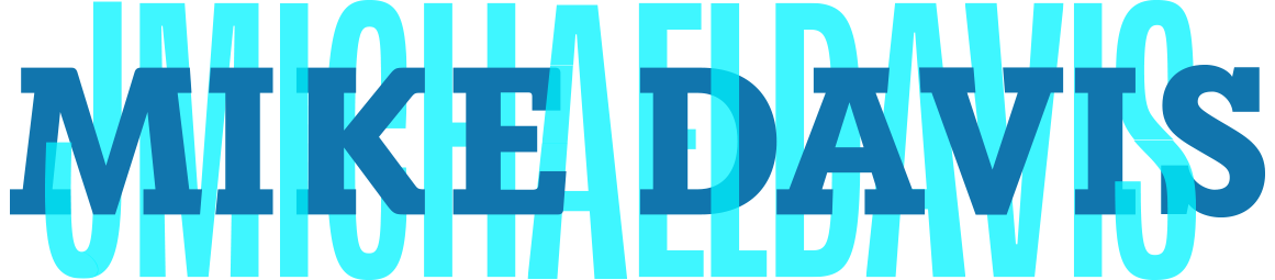 Name Logo for Mike Davis