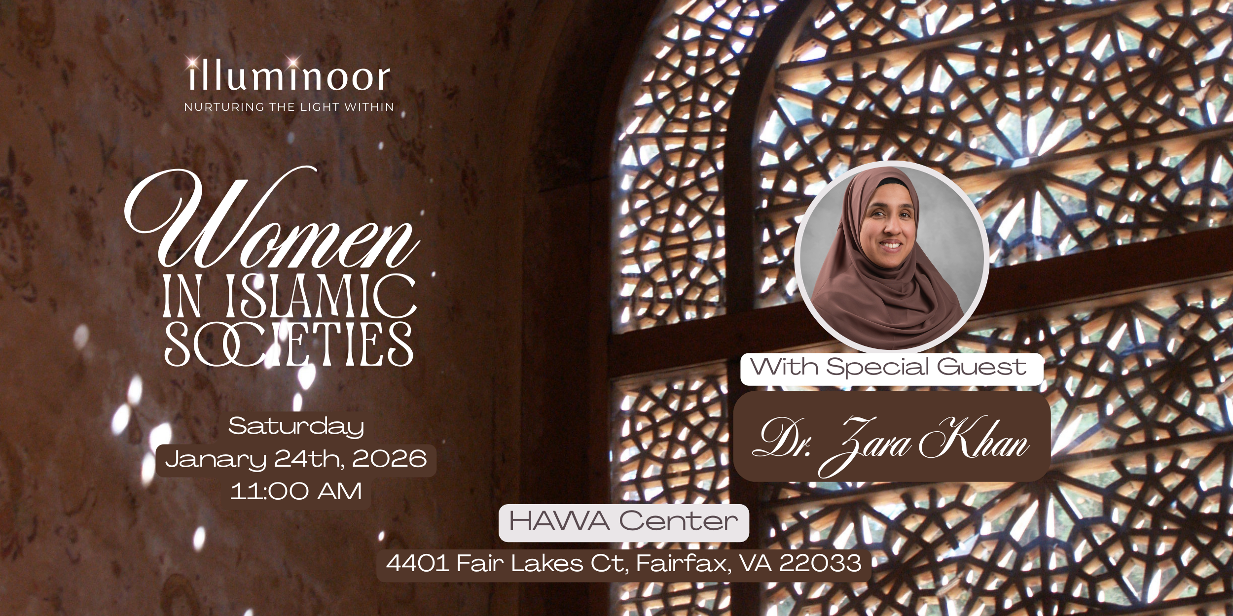 Women in Islamic Societies with Dr. Zara Khan
