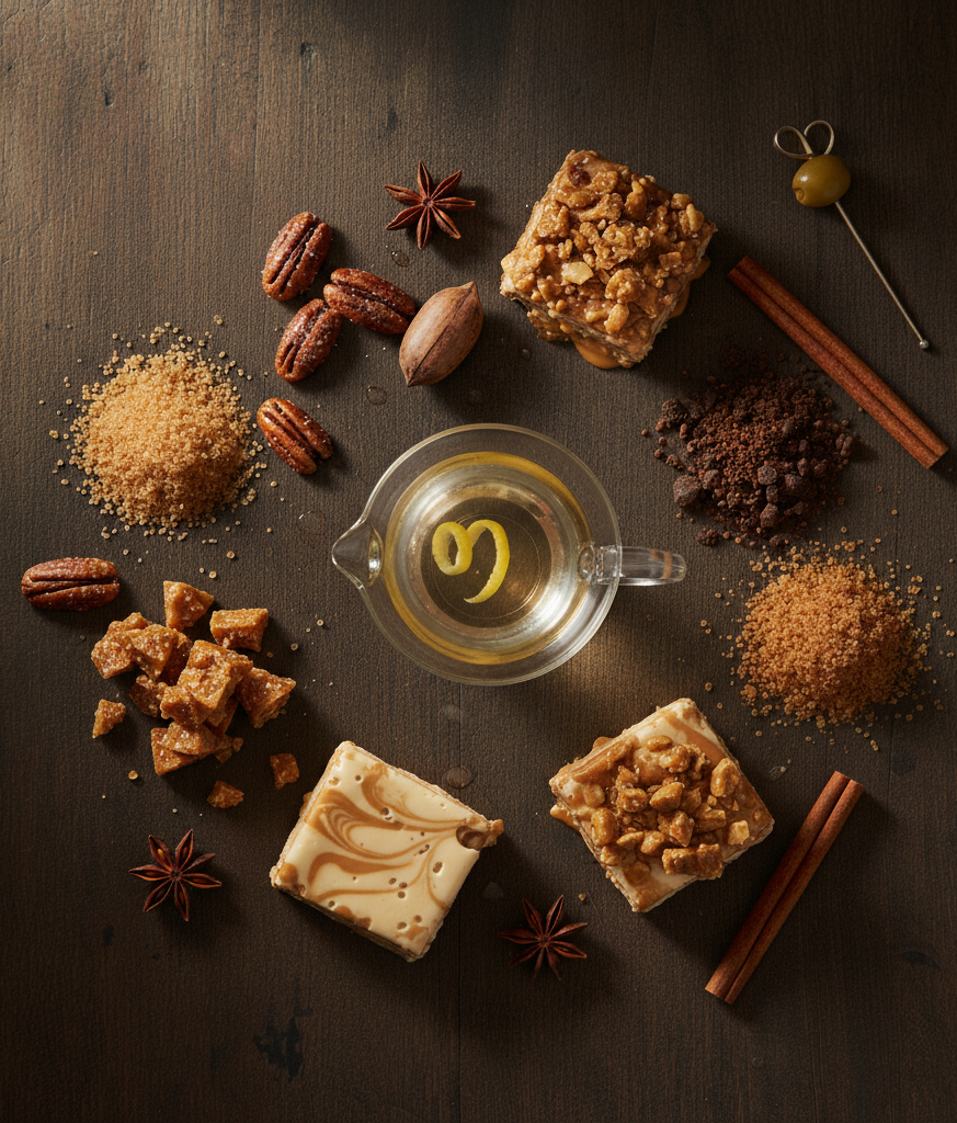 Twisted Pecan vegan candle