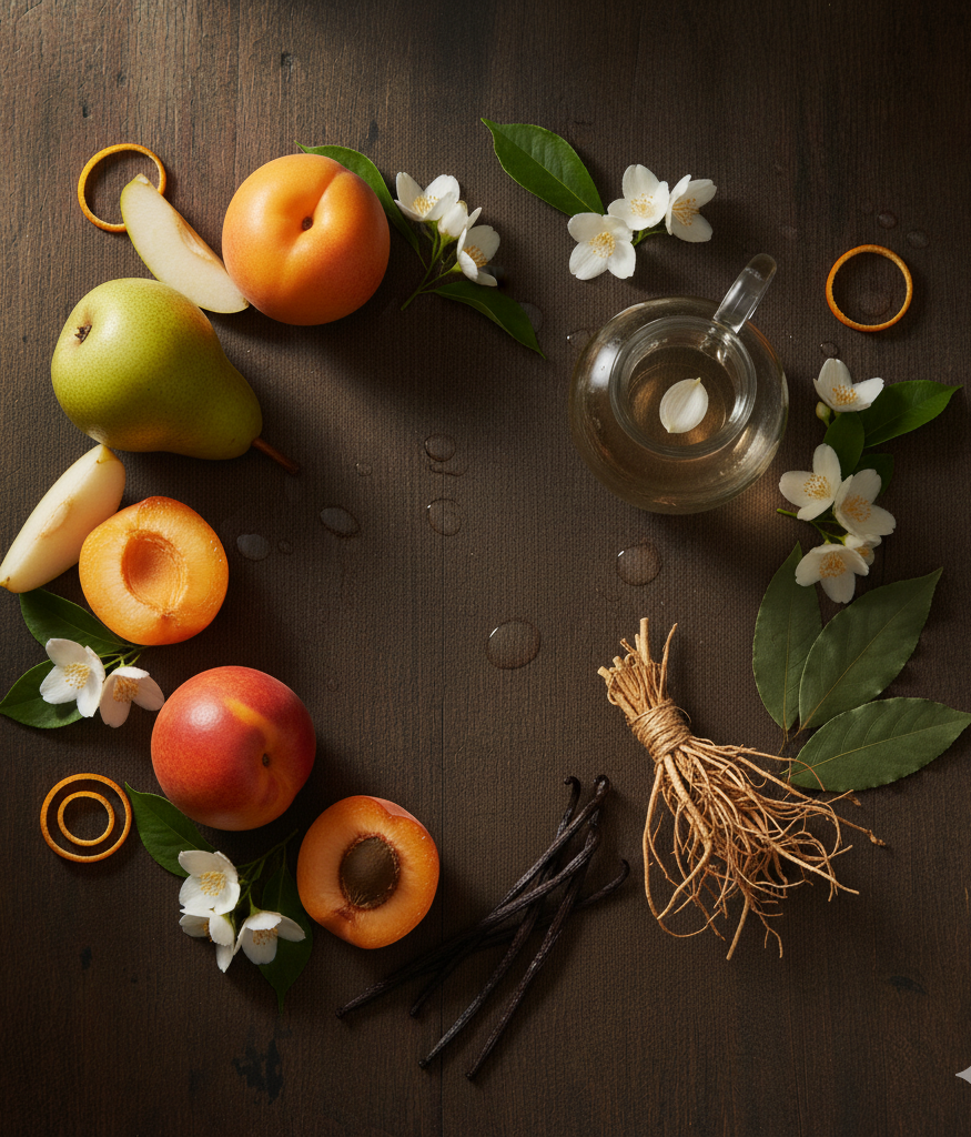 Apricot Groves vegan candle