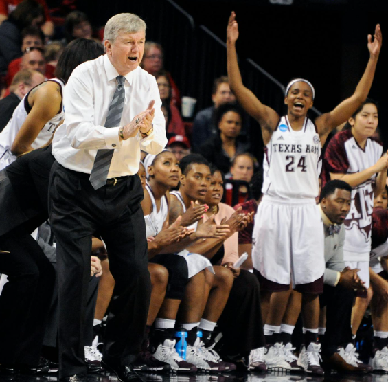 Gary Blair on the Sideline in 2014