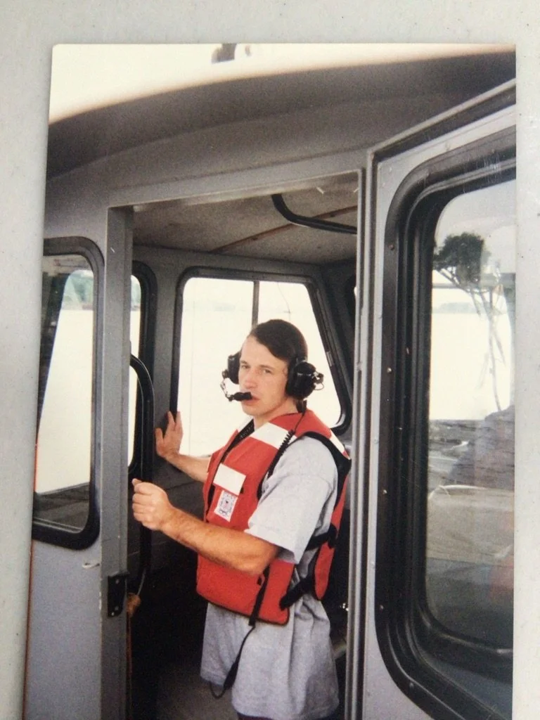 Special Agent with EPA-CID. Conducting enforcement operations on the Mississippi.