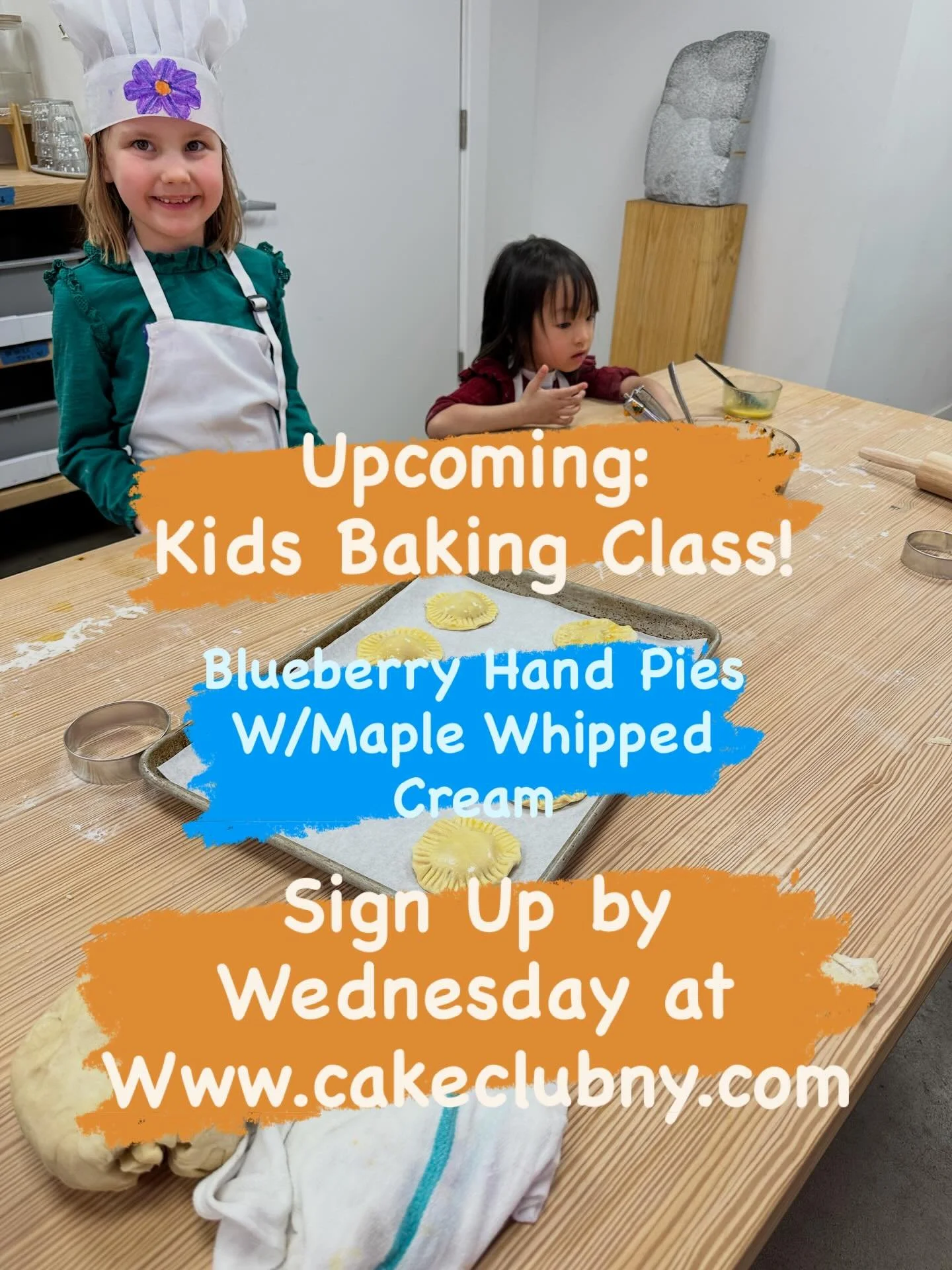 Looking for a fun, hands on after school activity this Wednesday? Join us at Dry Fly Coffee Co. for a Kids Baking Class, ages 5-11, $45/chef&mdash;sign up at www.cakeclubny.com!