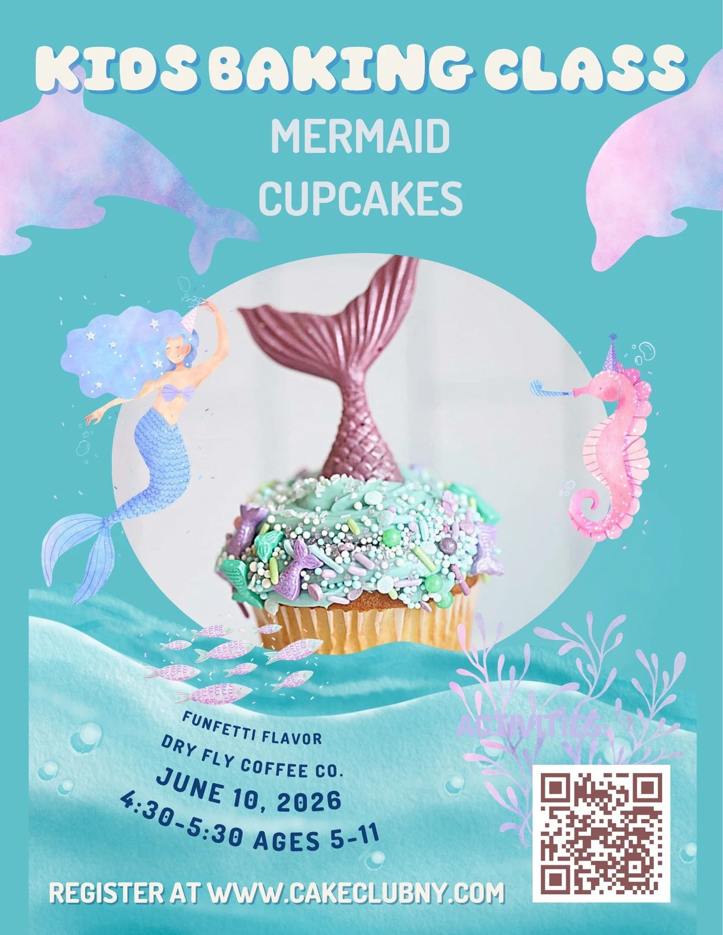The Mermaid Cupcake Class is almost here 🧜🏽&zwj;♀️