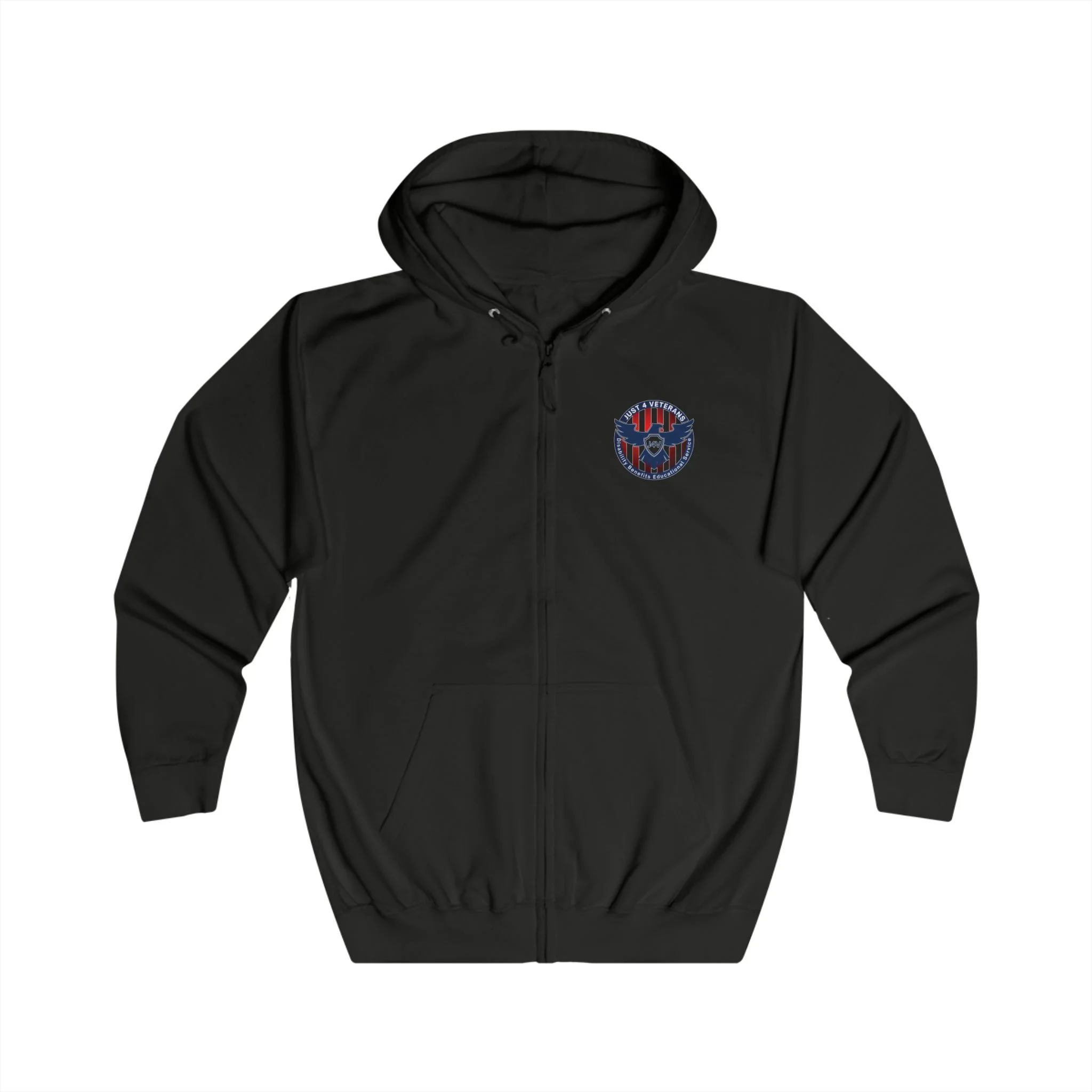 Diden VA - AWDIS Unisex Full Zip Hoodie Front.jpg
