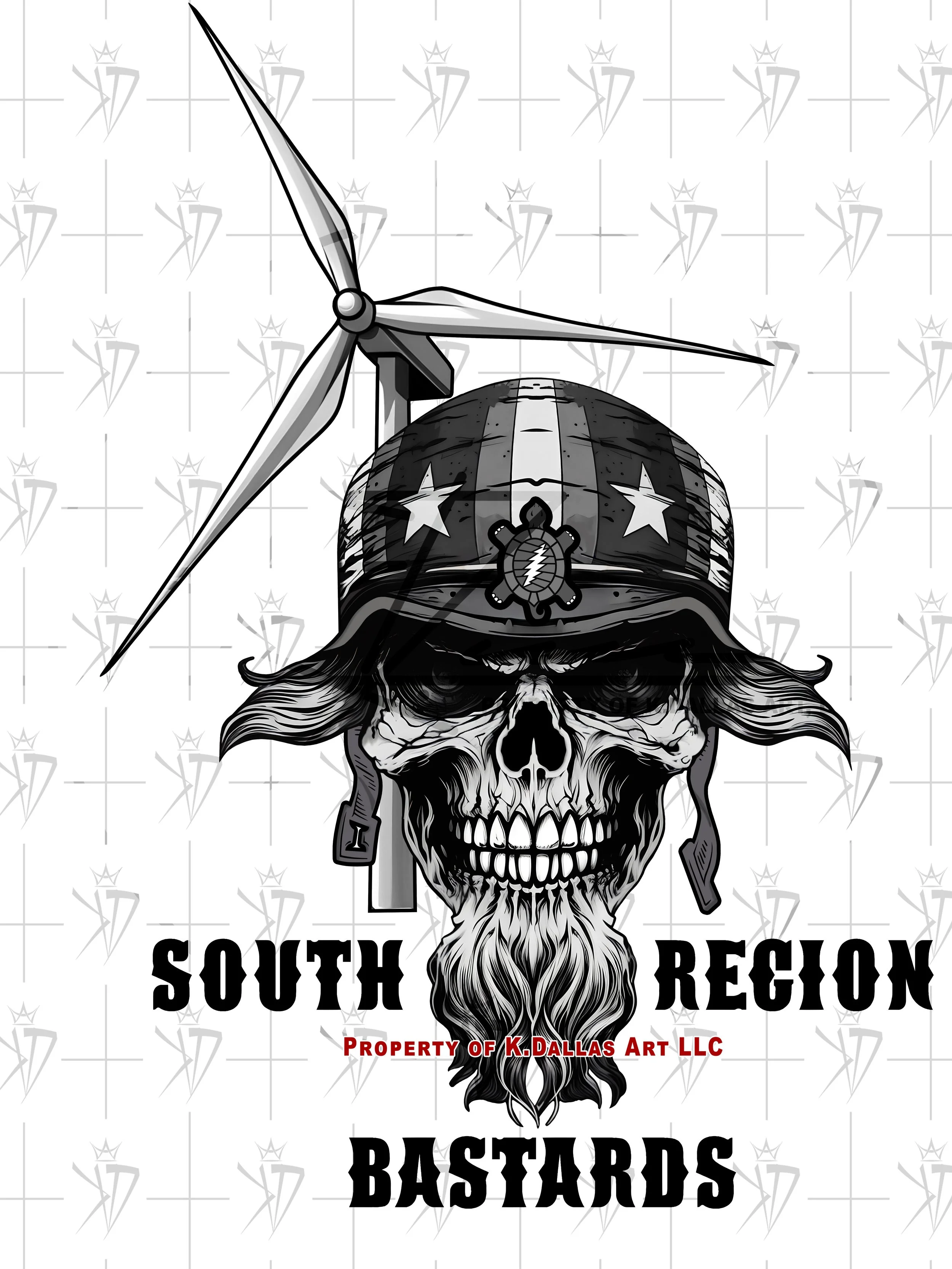 South Region Bastards T-Shirt Front v1-2.jpg