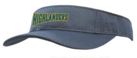 Central Highlands Pickleball Navy Visor