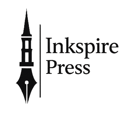 Logo of Inkspire Press with a black and white ink pen and text.