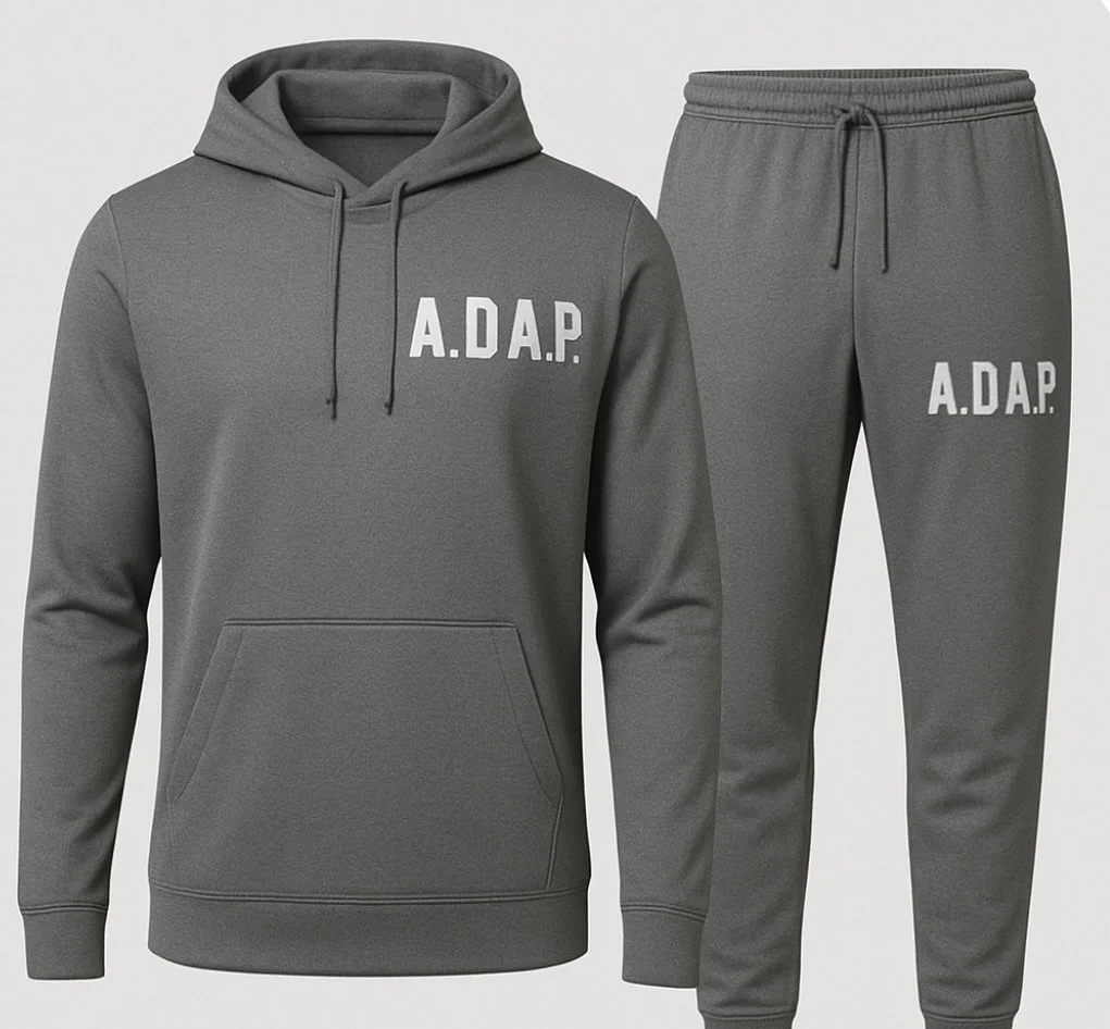 MENS GREY HERITAGE TRACKSUIT