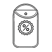 A cylindrical object with a handle and a control dial on the front.