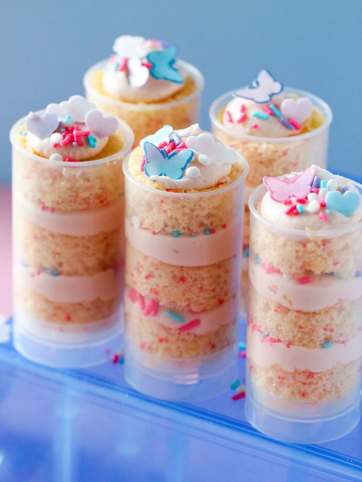 Cake push pops
