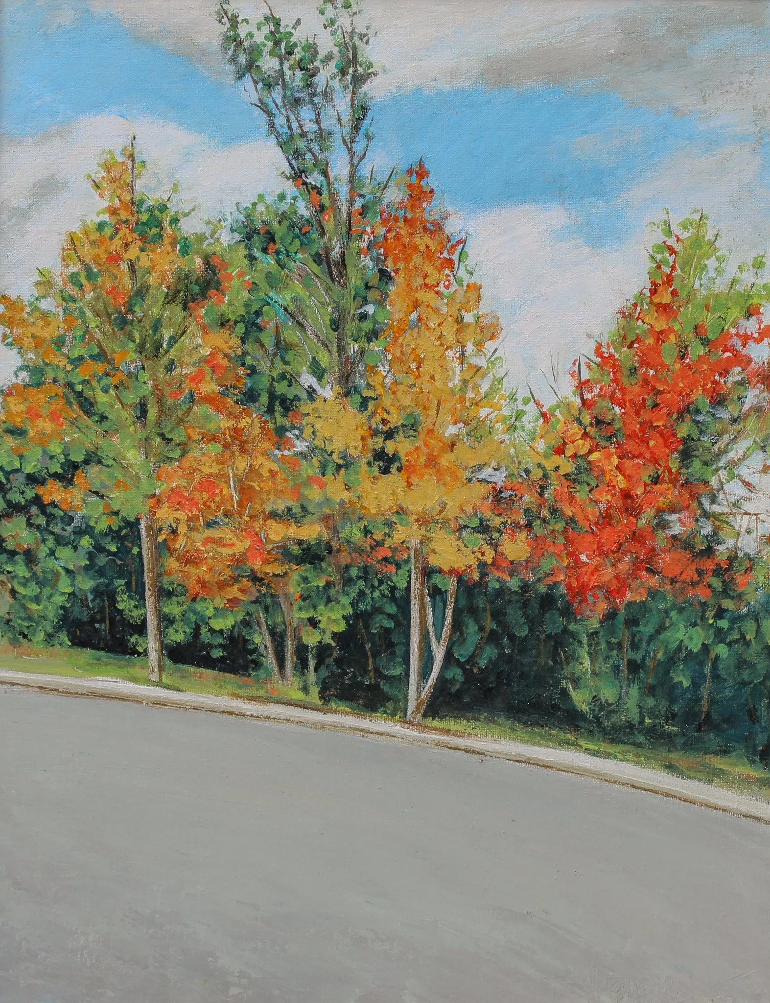 "Summit", acrylic on canvas, 16 × 20 in., 2010