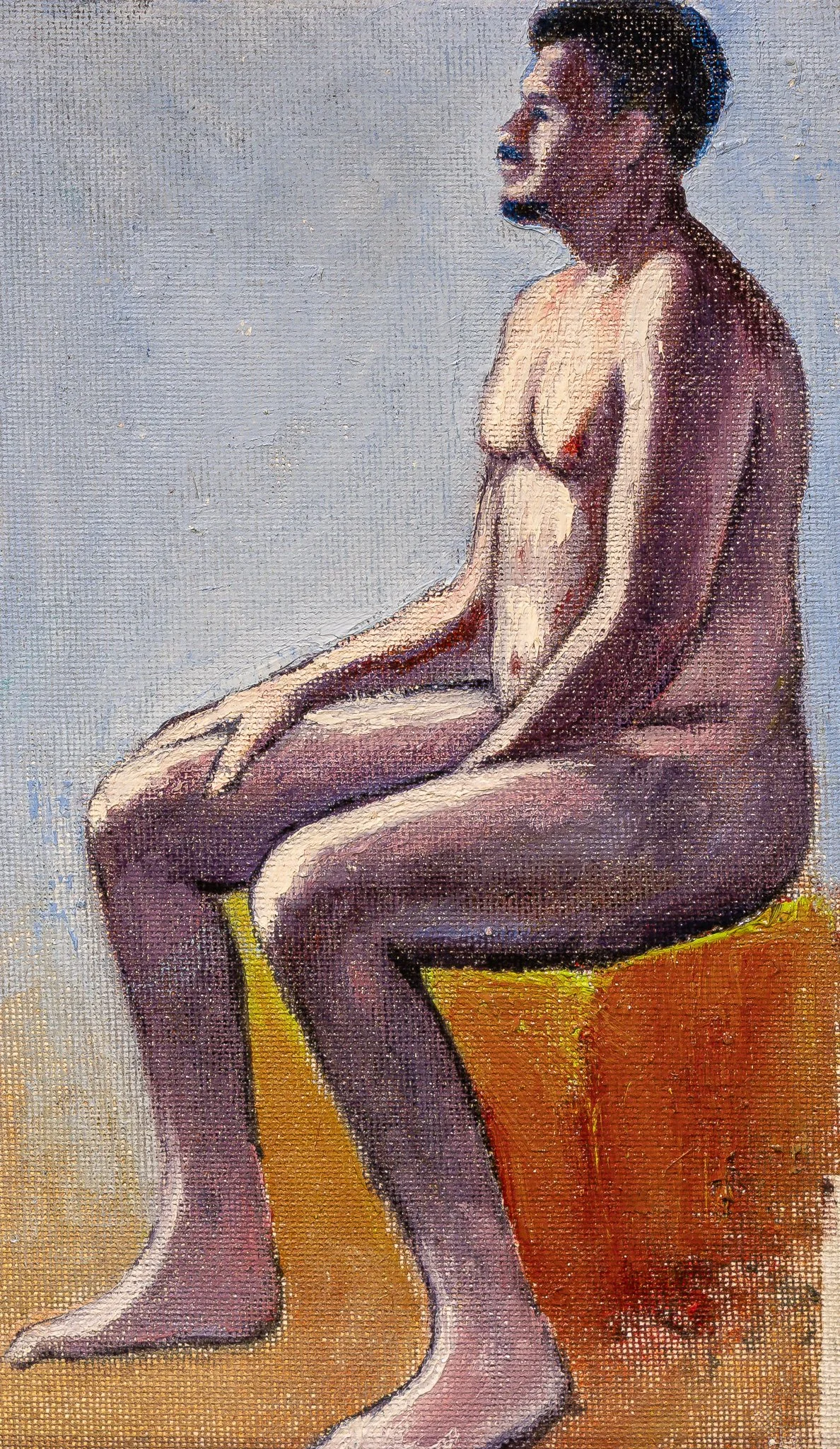 "Live Figure Studies", oil on canvas, 6 × 10 in., 2023