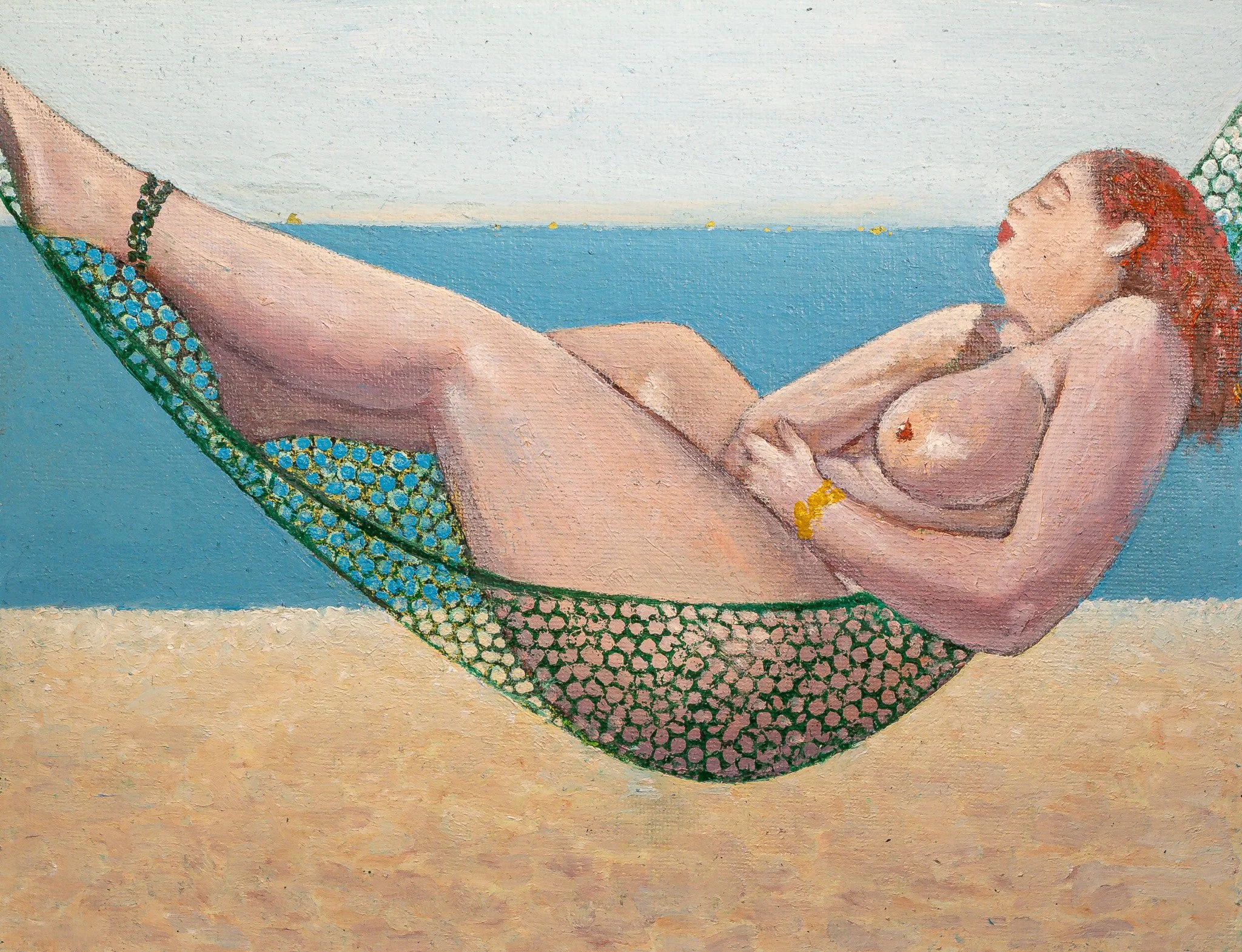 "", oil on canvas, 8 × 10 in., 2018