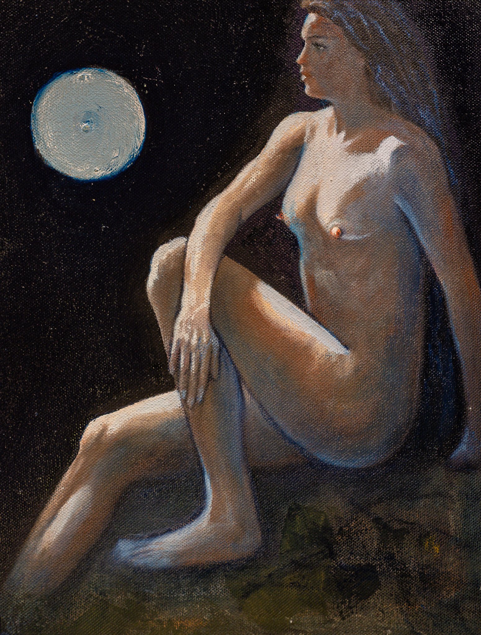 "Live Figure Studies", oil on canvas, 11 × 14 in., 2021