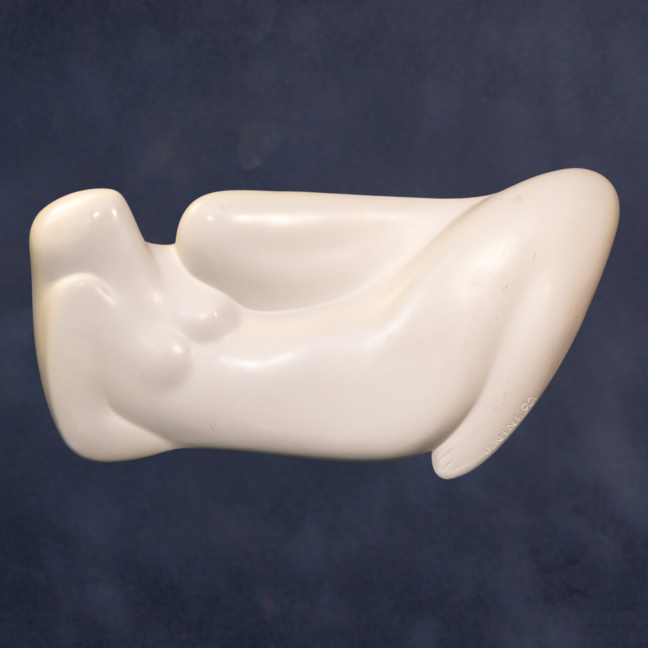 "Relief Studies", hydrostone, 12.5 × 15.5 in., 1990