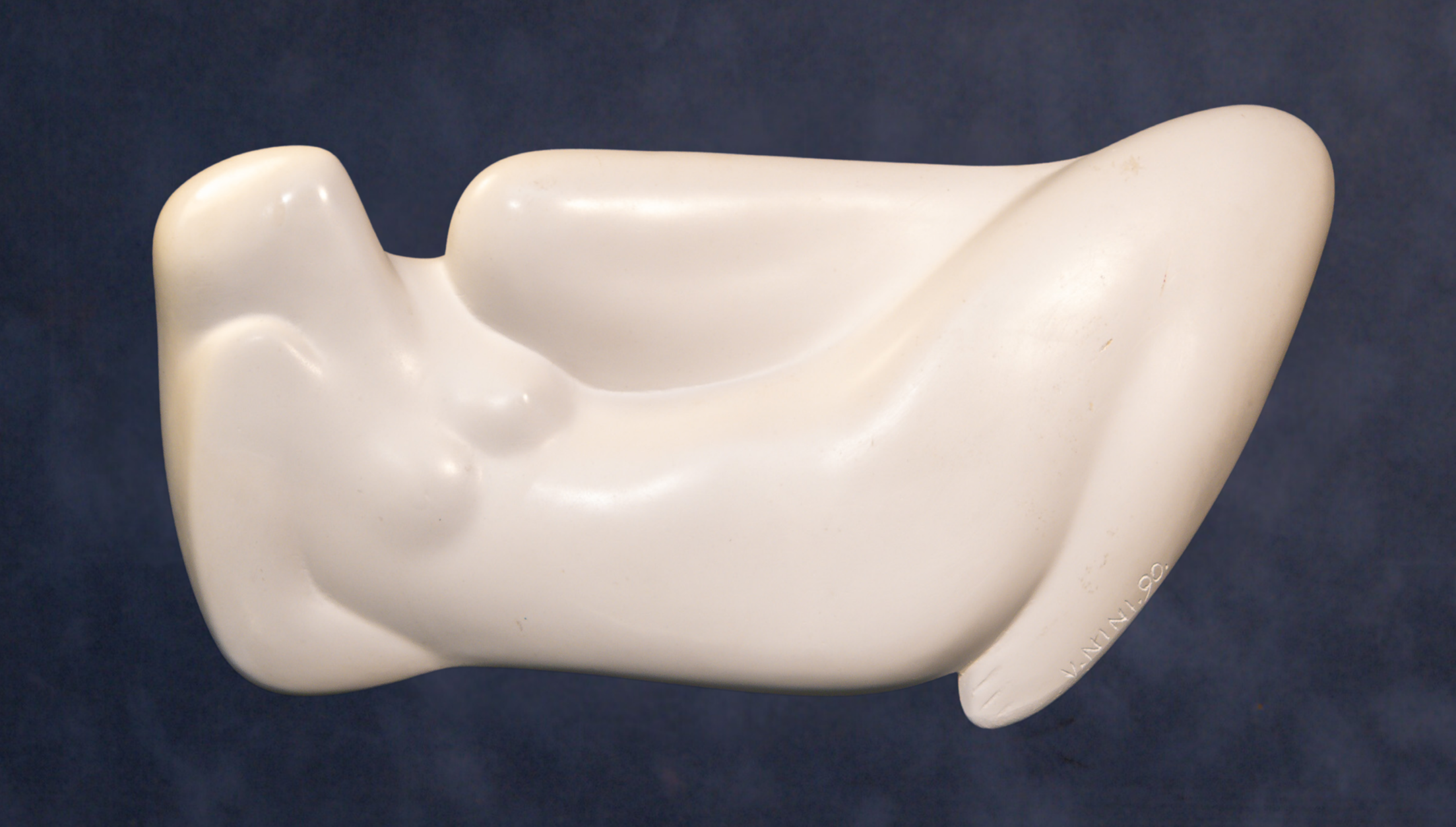 "Relief Studies", hydrostone, 12.5 × 15.5 in., 1990