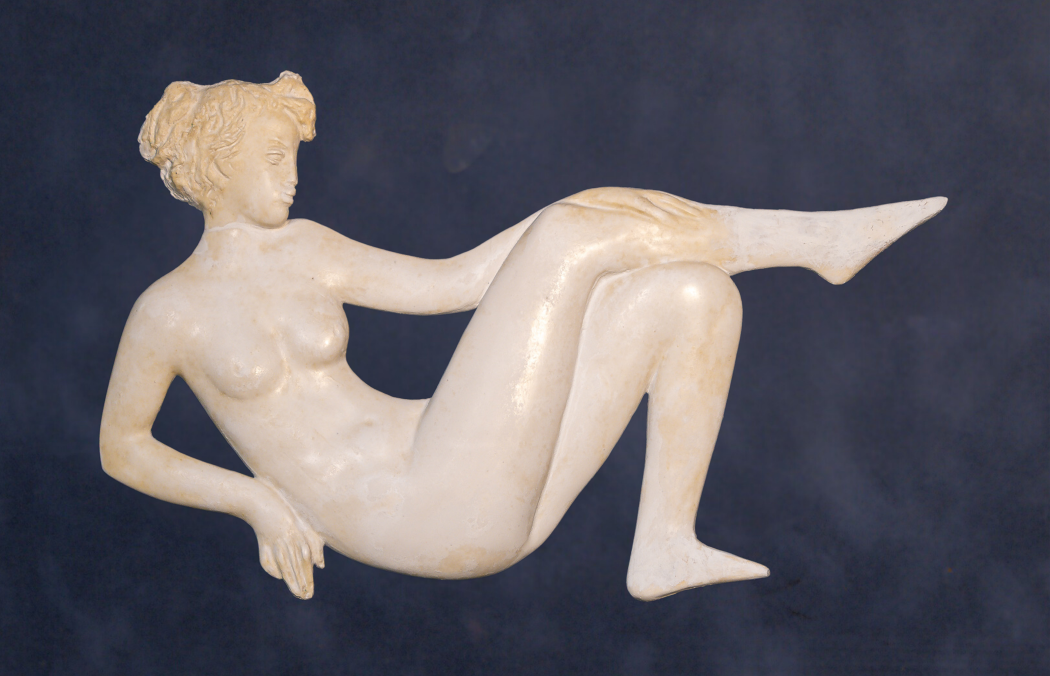 "Relief Studies", hydrostone, 11 × 14.5 in., 2016