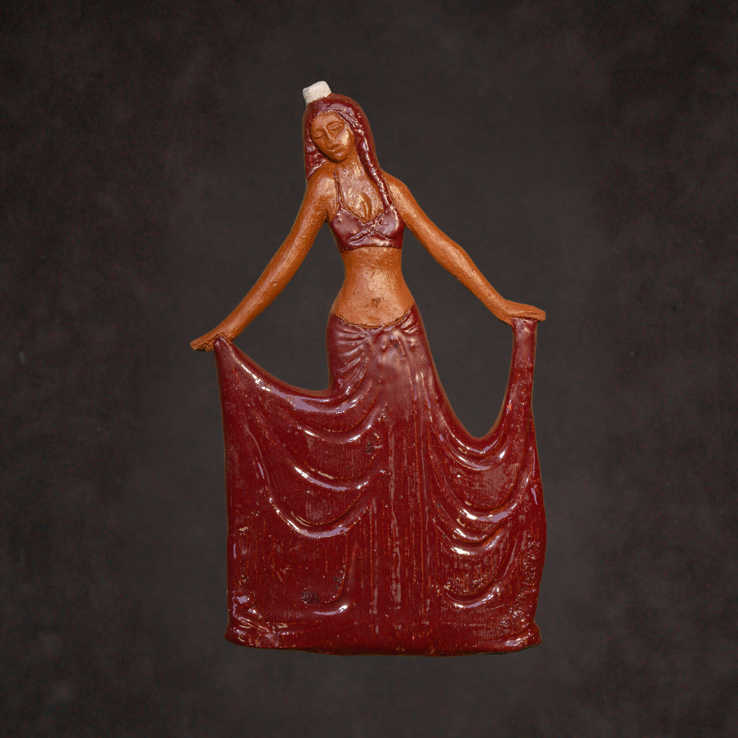 "Relief Studies", ceramic, 8 × 11 in., 2015