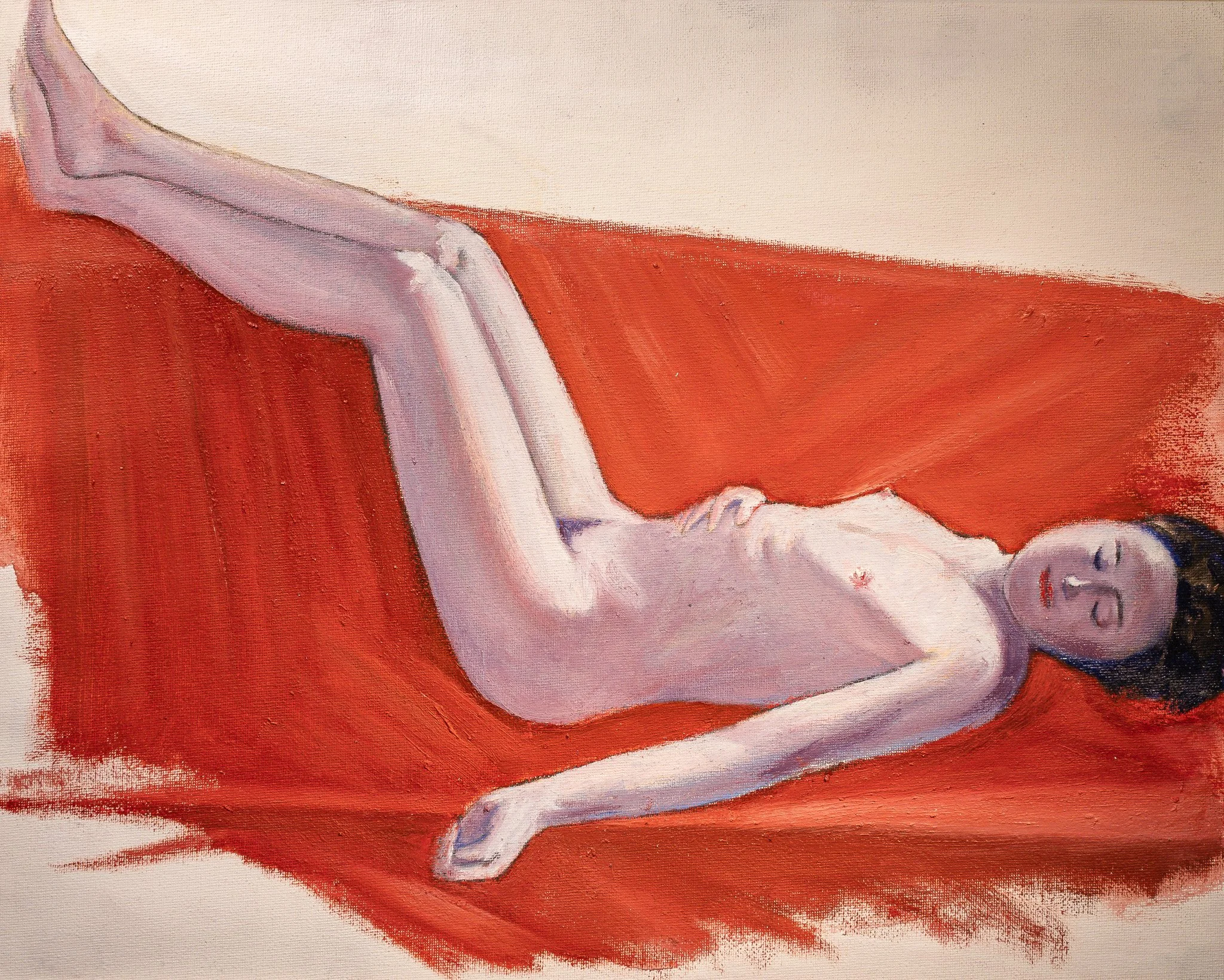 "Live Figure Studies", oil on canvas, 16 × 20 in., 2024