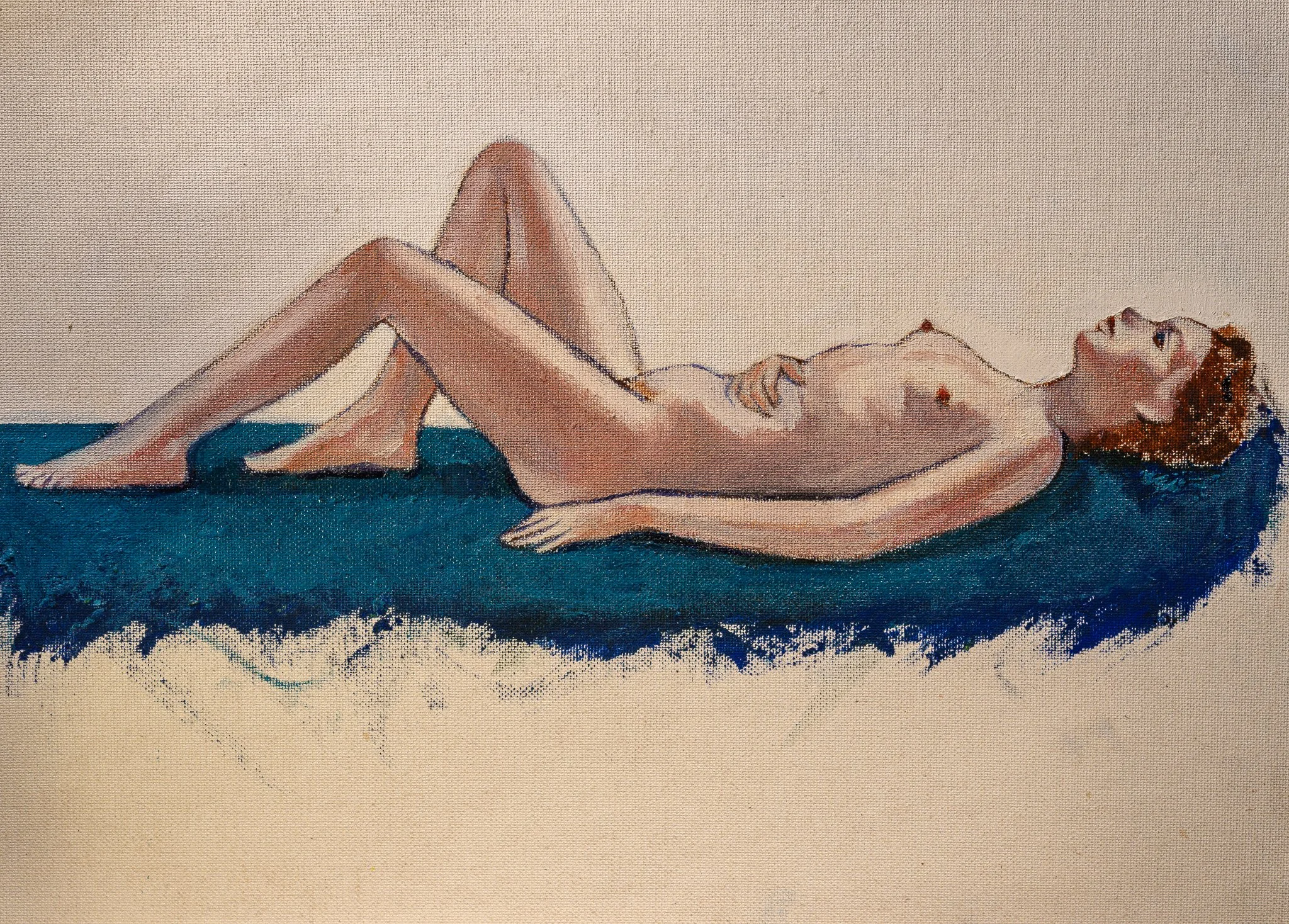 "Live Figure Studies", oil on canvas, 12 × 16 in., 2024