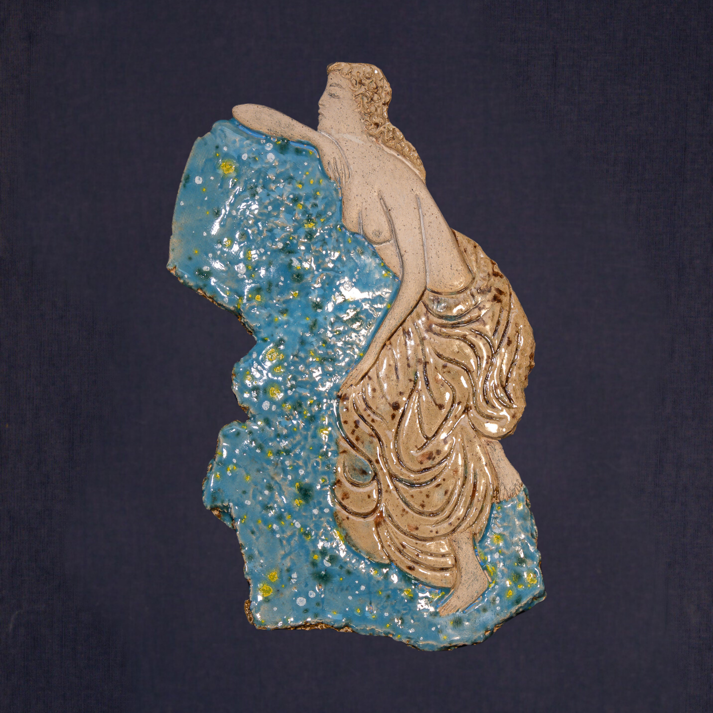 "Relief Studies", ceramic, 11 × 14 in., 2025