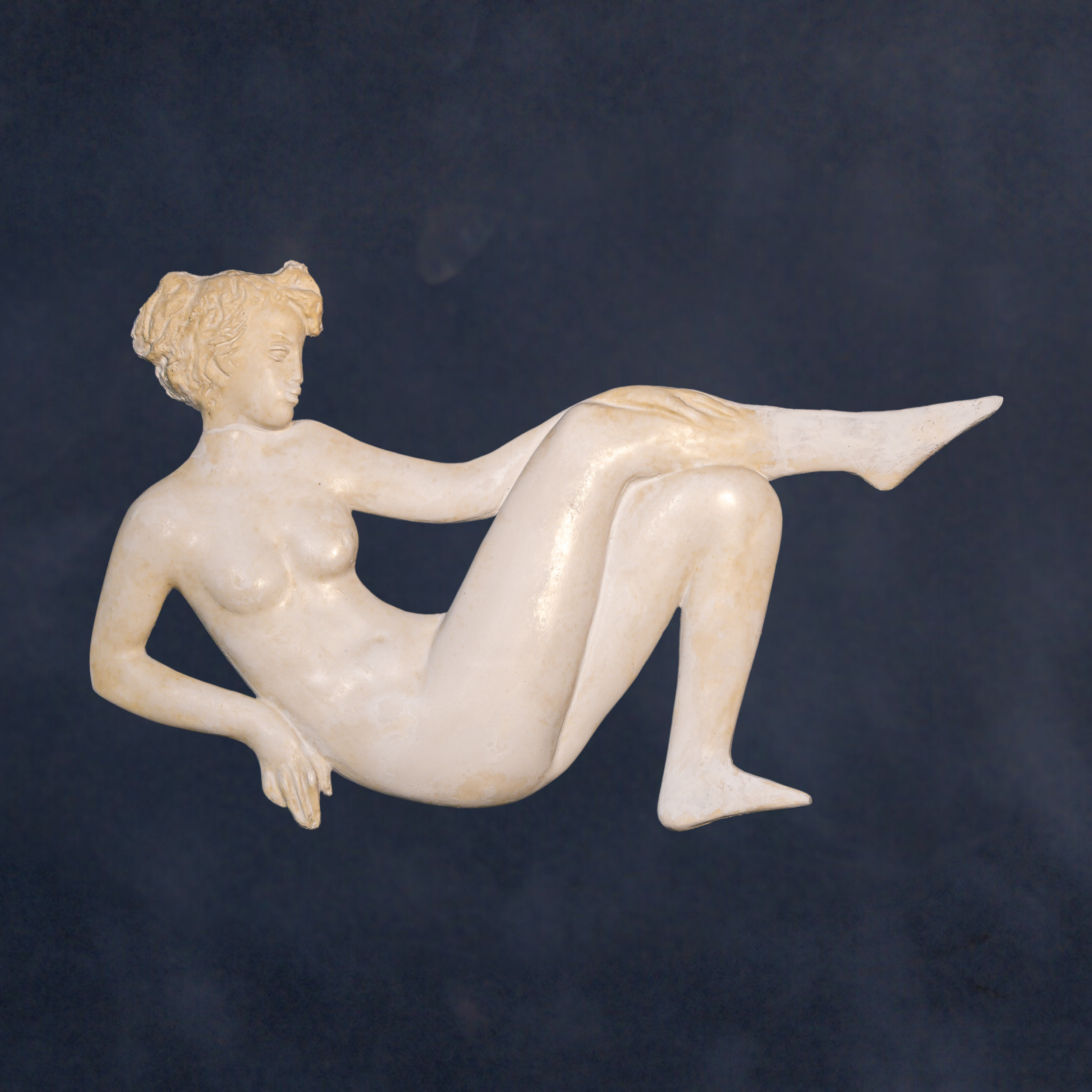 "Relief Studies", hydrostone, 11 × 14.5 in., 2016