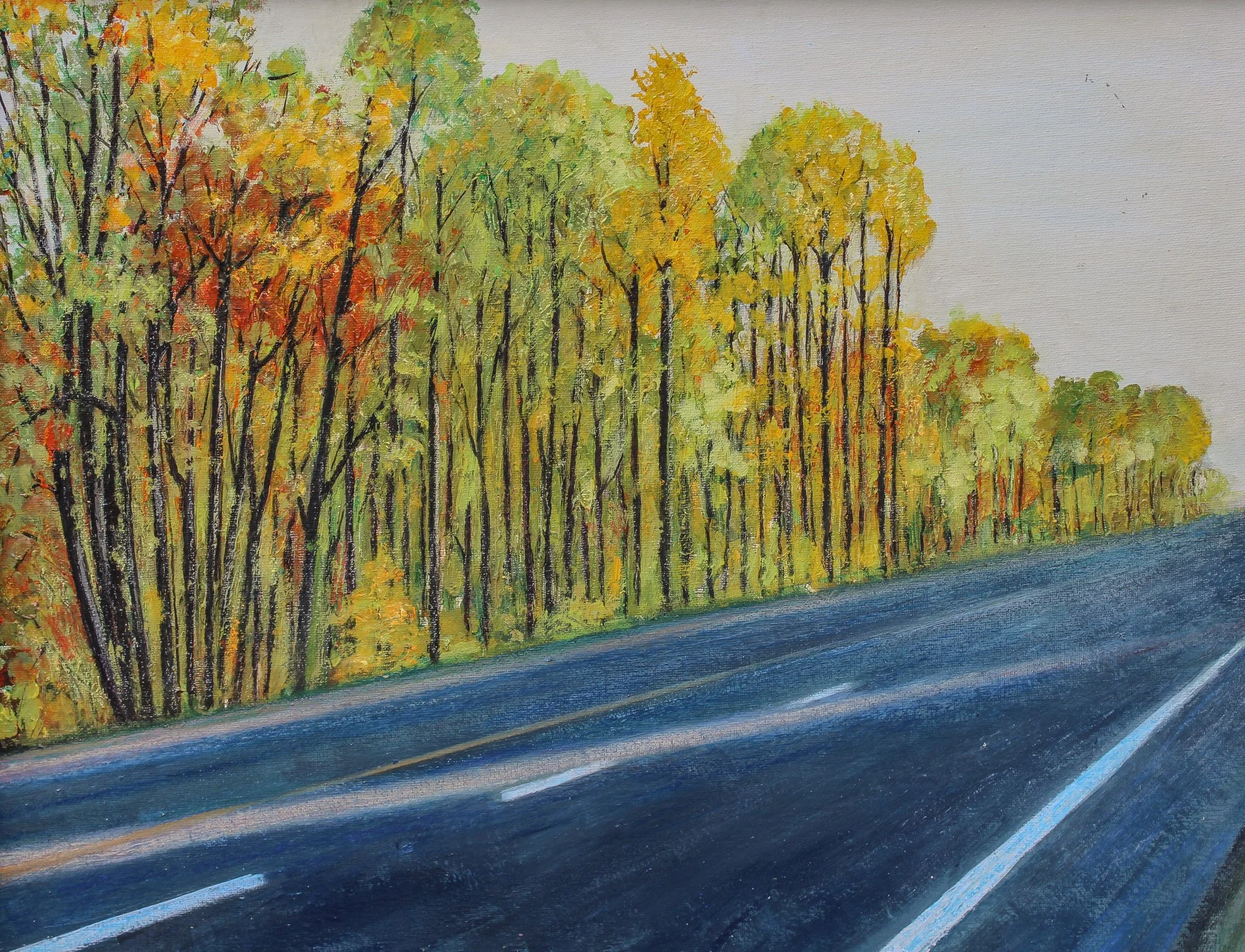 "Voyage", acrylic on canvas, 16 × 20 in., 2010