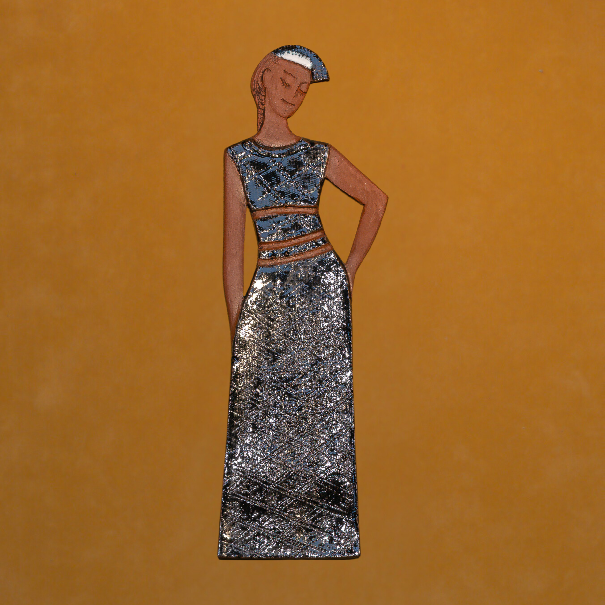 "Relief Studies", ceramic, 15 × 19 in., 2016