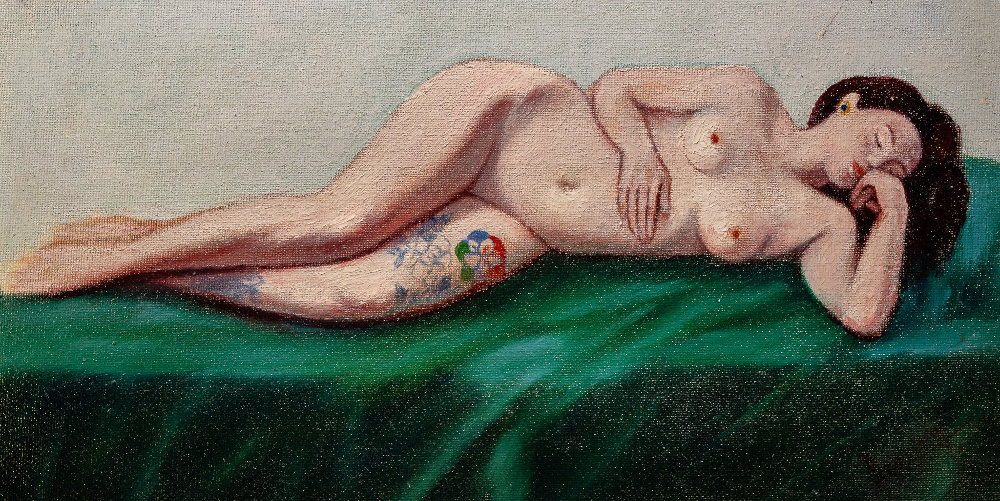 "Live Figure Studies", oil on canvas, 10 × 16 in., 2023