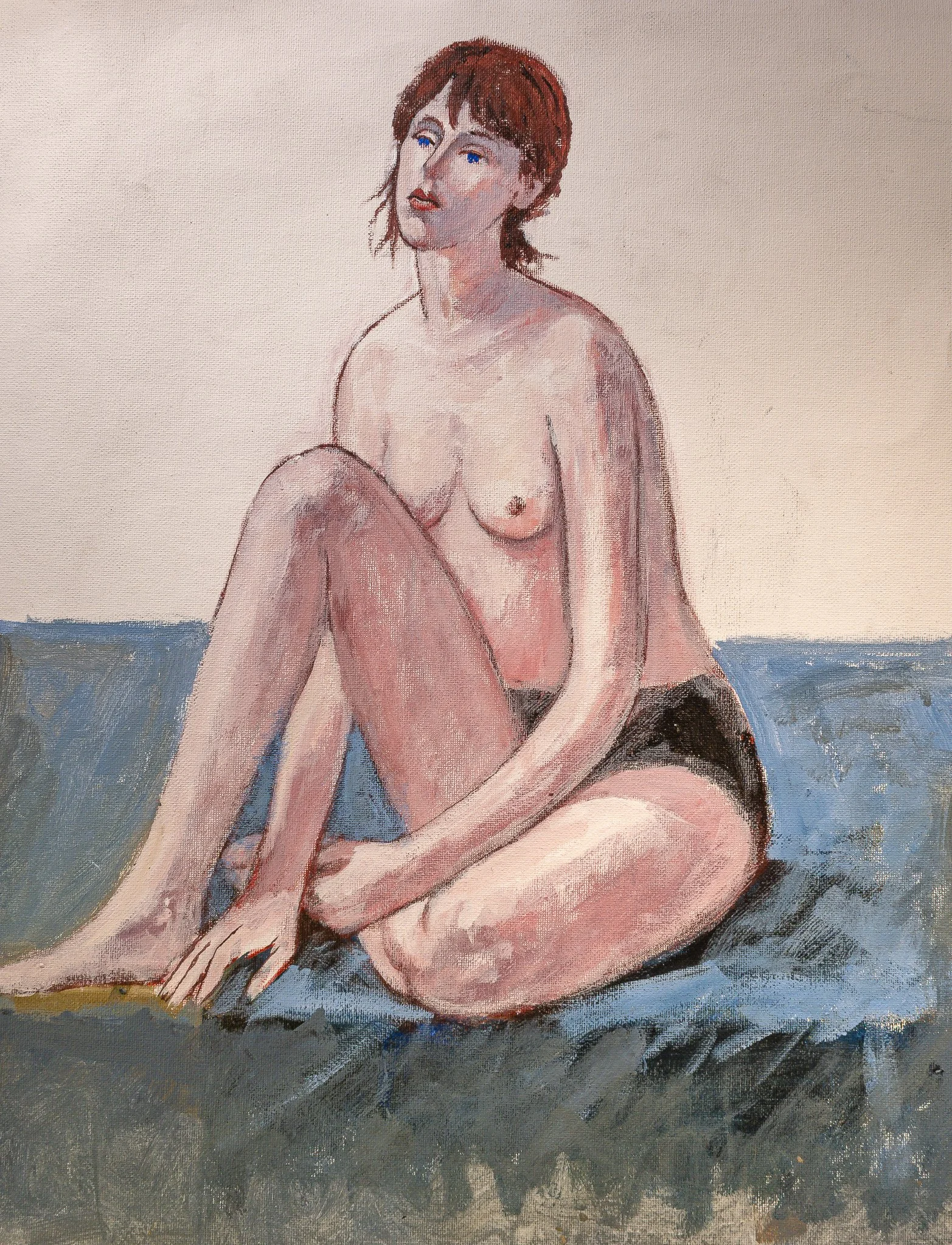 "Live Figure Studies", acrylic on canvas, 16 × 20 in., 2024