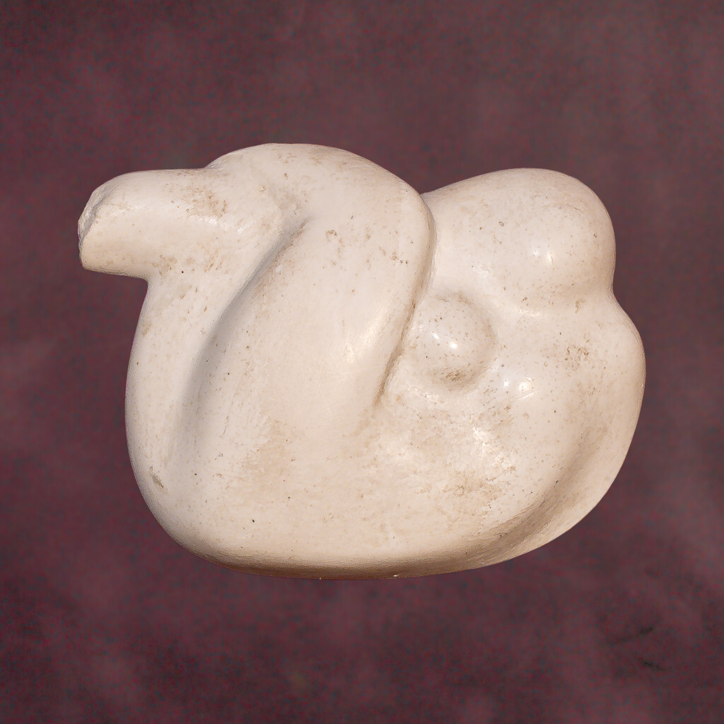 "Relief Studies", hydrostone, 9 × 9 in., 2016