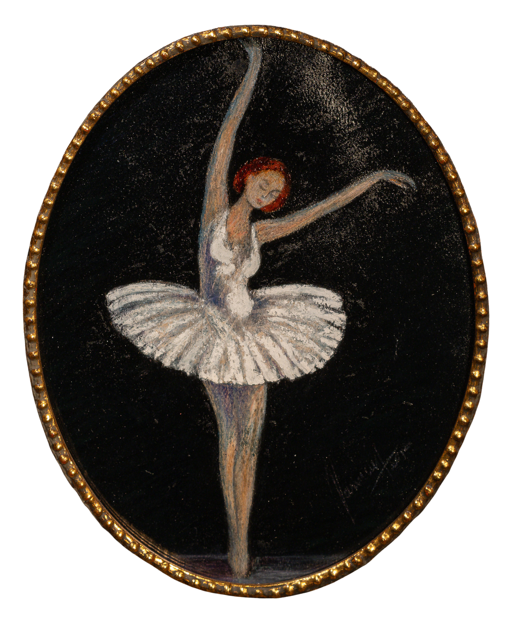 "Prima", mixed media on canvas, 8 × 10 in., 2010