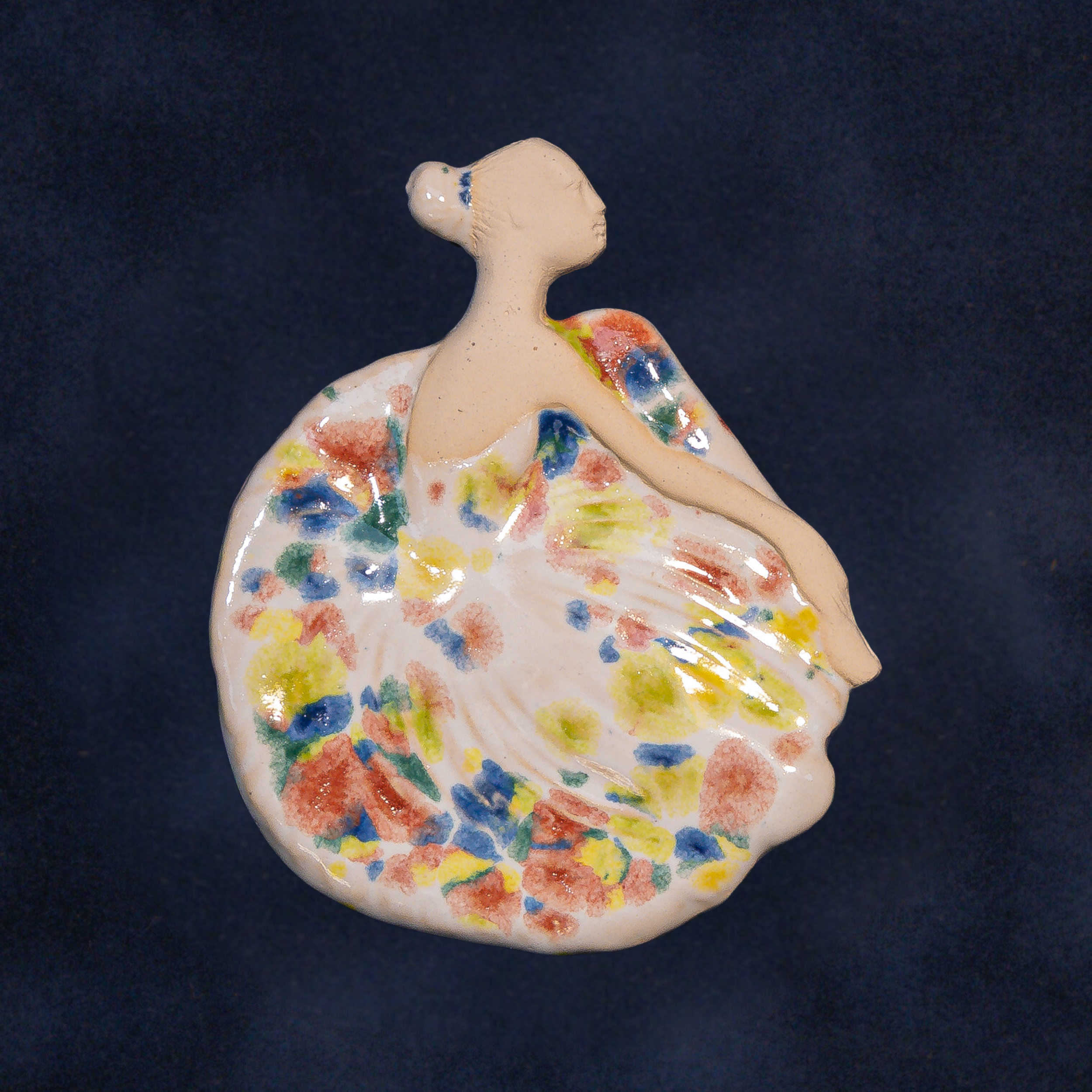 "Relief Studies", ceramic, 8 × 10 in., 2015