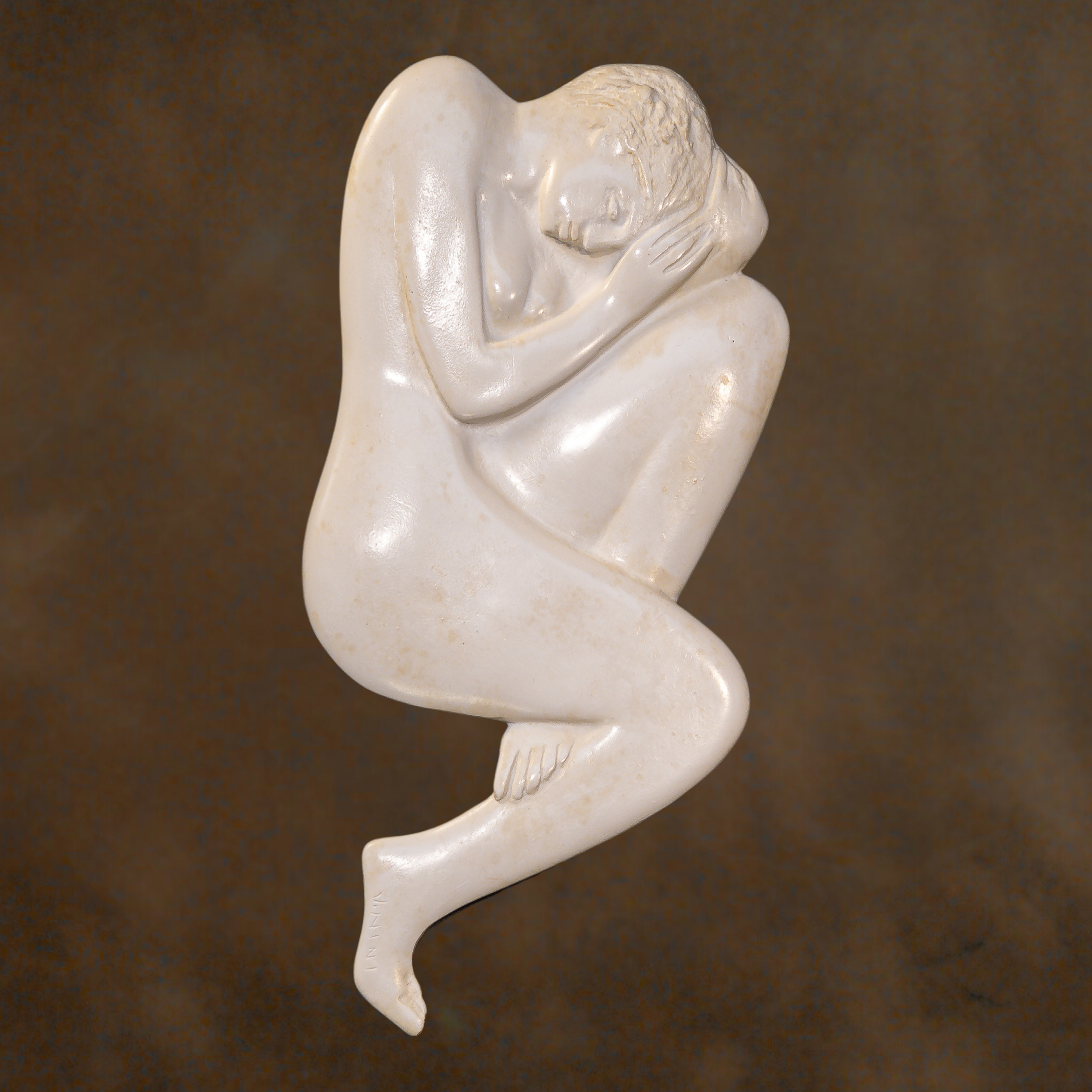 "Relief Studies", hydrostone, 9 × 12 in., 2016